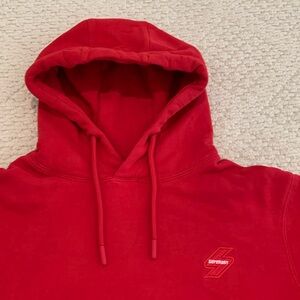 Superdry Red Hoodie. Size L. Great condition.